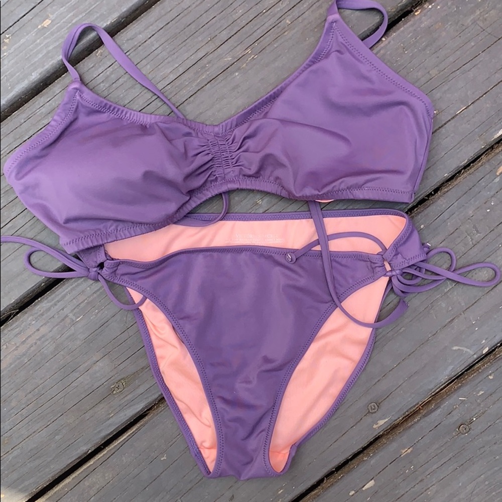 Purple Victoria’s Secret bikini size medium